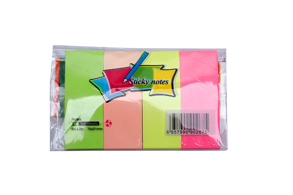 ST30131-4COLORX76X51MM  100SHEETS